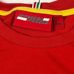Scuderia Ferrari Rosso Corsa Shield Logo T-Shirt XXL