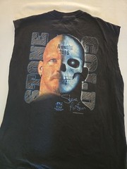 VTG 1990’s WWF STEVE AUSTIN 3:16 STONE COLD OTHER SIDE JACKASS Men’s SLEVELESS