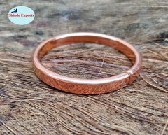 pure copper bracelets 5mm 8mm widths 30g 45g 70g – unisex wellness gift