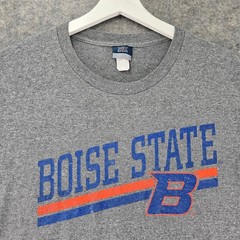 Mens MV Sport Gray Boise State Broncos Athletic T-Shirt Mens 3XL