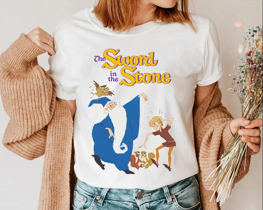 The Sword In The Stone Shirt, Arthur And Merlin Shirt