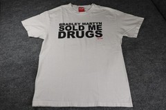 Full Send Nelk Boys – Bradley Martyn Sold Me Drugs – Men’s T-Shirt White Size L