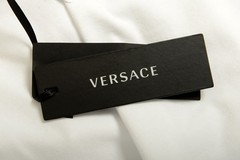 Versace Men’s White Crewneck Sleeveless T-Shirt Tank Versace Sz 8 US 2XL IT 56