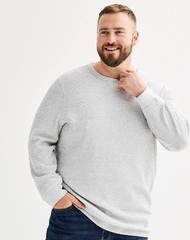Men’s Big & Tall Sonoma Waffle Tee Long Sleeve 2XL-2XLT-2XB-3XB-3XBT-4XB