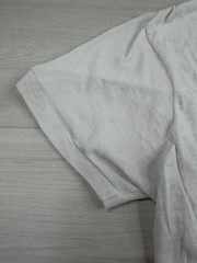 Vtg JC Penney Paper Thin T-Shirt Burnout Work WIP Distressed V Neck 70s 80s S/M