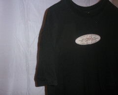 Vintage Biker Trash Made In America Worn World Wide Black T-Shirt XL
