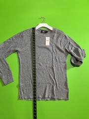 RRL Ralph Lauren Long Sleeve Waffle-Knit Crew T-Shirt Gray Heather Men’s M Nwt
