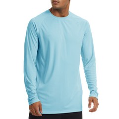 UPF50+ Long Sleeve Summer UV Block T-Shirt Men’s Casual Quick Drying Fishing Tee