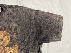 Arizona Guard Dog T-Shirt Men’s Black Acid Wash Rattle Snake, Size XL