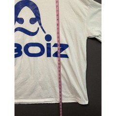 Boiz Shirt Mens 3XL White Blue Graphic Tee CSG Champs Sports Gear Oversized