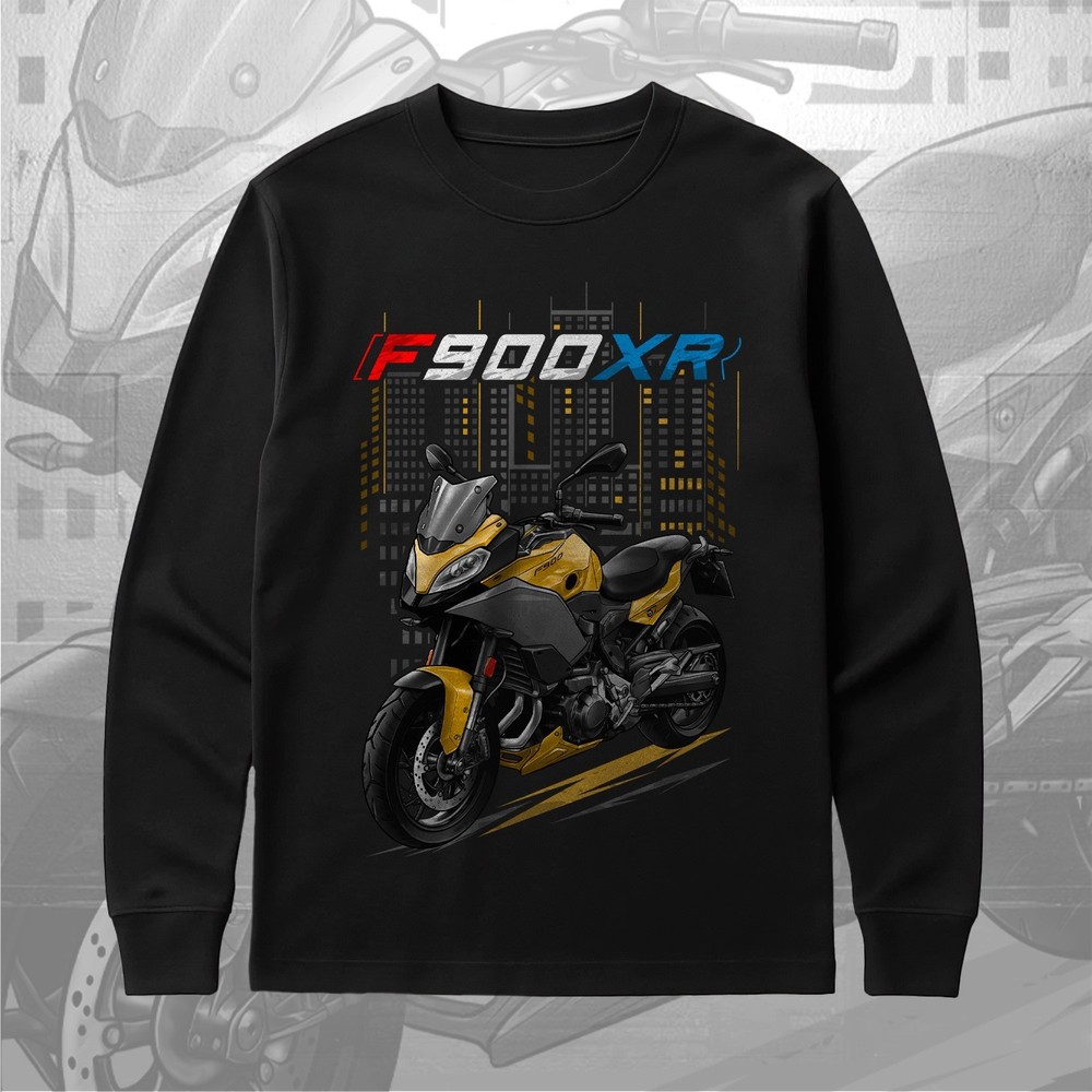 Illustration for a BMW F900XR 2020-2026 Motorcycle fan Long Sleeve Riders