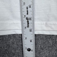 Vintage Avirex T-Shirt Mens 2XL White Long Sleeve Skate 9/11 Ground Zero Y2K NWT