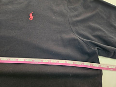 Men’s Polo Ralph Lauren t-shirt Black w / Red Pony Sz XXL