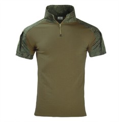 Mens Army Tactical Combat T-Shirts Military Short Sleeve Casual Shirt Camouflage