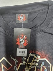AC/DC World Tour 2015/16 Rock Band XL Shirt Black Front And Back Print NWT
