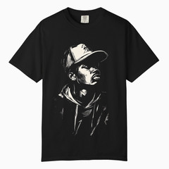 Men Hip Hop Graphic Art Print Tee, Comfort Colors T Shirt, Unisex Streetwear Tee