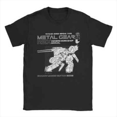 Metal Gear Solid Rex Manual T-Shirts Men Funny 100% Cotton Tee Shirt
