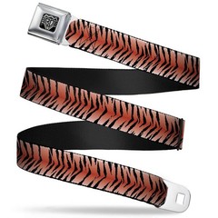 Seatbelt Belt – Tiger – 1.0″ Wide – 20-36 Inches in Length