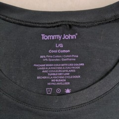 Tommy John Cool Cotton Crew Neck 2.0 Short Sleeve Tee Men’s Size Large C5