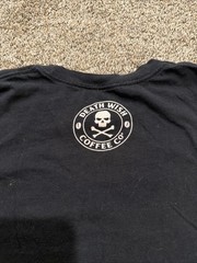 Death Wish Coffee Shirt Mens Sz Medium Dropkick Murphys Limited Edition Black