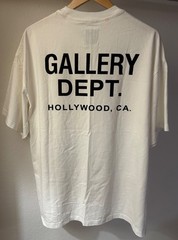 GALLERY DEPT Hollywood CA Logo Tee White T-Shirt Men’s XL Authentic mens