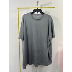 Athletic Works DriWorks Mens 3XL Gray Short Sleeve Performance T-Shirt RN52469