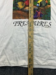 Vtg 90s Protect Our Ocean T-Shirt XL Single Stitch Made In USA Nature Art Grunge