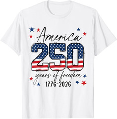 USA 250th Anniversary Shirt, America 250 Years of Freedom 1776-2026 Tee