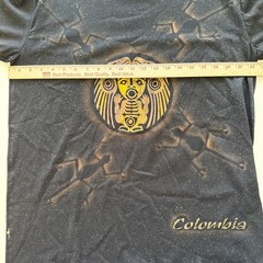 Shirt Men’s L Texturas Colombia Tee Aztec Indigenous Art Bohemian