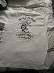BAPE x Chrome Hearts Ape Head Horseshoe T-Shirt White NWT Brand New Size M