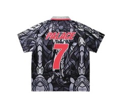 Palace x Nike England Dri-FIT Football Jersey Pewter Grey/Bright Crimson Medium