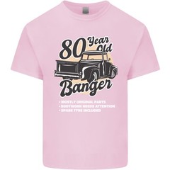 80 Year Old Banger Birthday 80th year Old Mens Light Cotton T-Shirt
