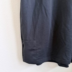 Members Mark Mens Luxe Tee Black Crew Neck Short Sleeve Zipper Pocket Medium NWT