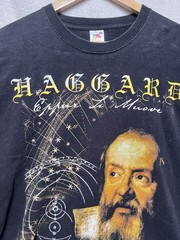 Galileo Galilei T-Shirt Adult 2XL Hemisphere Science Quote Black Italian