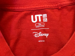 Uniqlo UT Disney Shanghai Mickey Mouse T-Shirt Mens XL Graphic Print