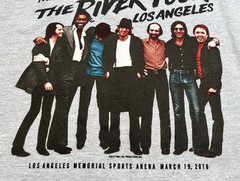 Bruce Springsteen ‘The River Tour 2016’ Los Angeles ladies boxy T shirt NWOT