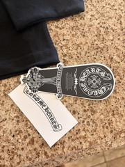 Chrome Hearts Los Angeles Black Long Sleeve Crew Neck Graphic Tee XL Cotton