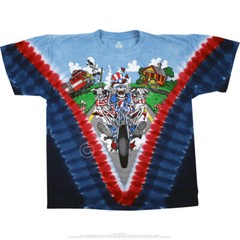 GRATEFUL DEAD-MOTO SAM-BEARS-TERRAPIN-2 Sd TIE DYE T-SHIRT M,L,XL,2X-3X,4X,5X,6X
