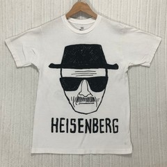 Breaking Bad Heisenberg Walter White Graphic T-Shirt White Mens Medium iml 2019