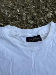 Vintage Y2K Ivy Crew Explorer Men’s White Graphic Print Long Sleeve T-Shirt M