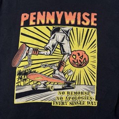 Pennywise Punk Band 2025 Tour T-Shirt Mens Medium Skateboard Graphic Black