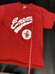 Vintage RED Public Enemy Rap Tee Shirt Size Large Heavy Cotton 90’s – Y2K