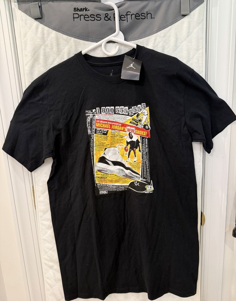 Vintage Michael Jordan XI ‘Concord’ Shirt Size Large Brand New With Tags