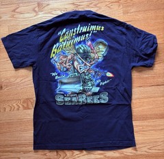 7.62 Design Men’s Navy Blue Seabee Graphic Crew Neck T-Shirt Large