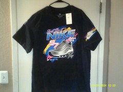 NEW NIKE RACING “Air Max 97 Racing Tee” MEN’S BLACK PINK T-SHIRT 2XL DR8000-010