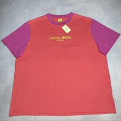 NEW GUESS Jeans USA Sean Wotherspoon Farmers Market Colorblock T-Shirt 2XL NWT