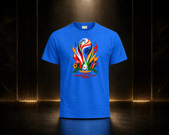FIFA World Cup 2026 Graphic T-Shirt Unisex White Soccer Fan Tee Streetwear Top
