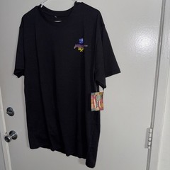 Ford Road Trip T-Shirt Mens XL Black Retro Santa Monica Mustang Fever Graphic