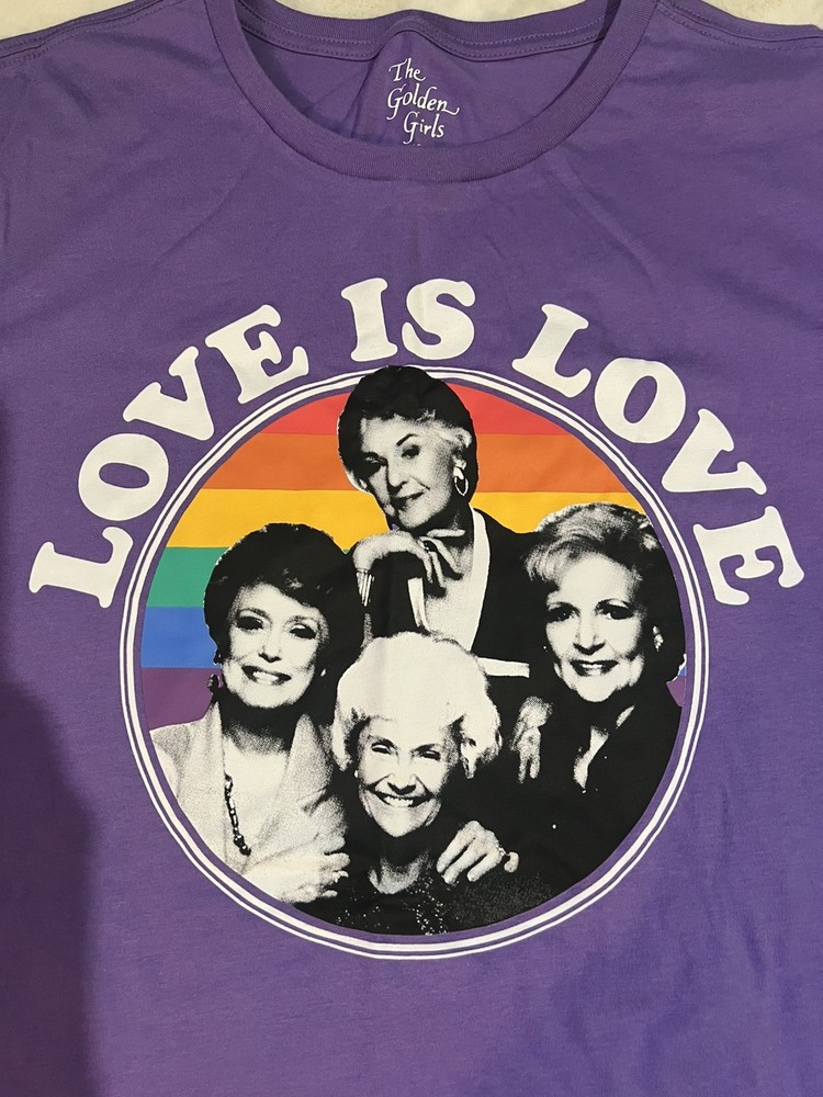 Golden Girls Pride Shirt Unisex Men’s Women’s Rainbow LGBTQ Size, XL