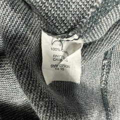 J Crew Shirt Mens Large Henley Gray Cotton Long Sleeve Pullover Buttons Rib Cuff